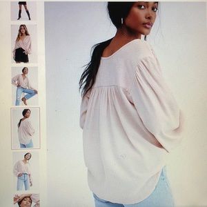 Free People “Check On It” Wrap Top XL